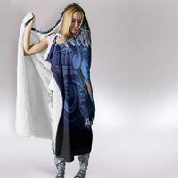 New Zealand Stewart Island Hooded Blanket Rakiura Kiwi Maori Glowing Sky LT14 - Polynesian Pride