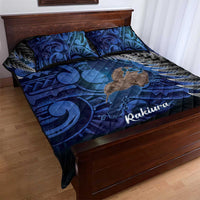 New Zealand Stewart Island Quilt Bed Set Rakiura Kiwi Maori Glowing Sky LT14 - Polynesian Pride