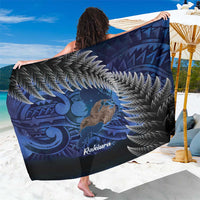 New Zealand Stewart Island Sarong Rakiura Kiwi Maori Glowing Sky LT14 One Size 44 x 66 inches Blue - Polynesian Pride