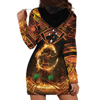 Samoa Teuila 2024 Festival Hoodie Dress Samoan Siva Afi With Red Gingers LT14 - Polynesian Pride