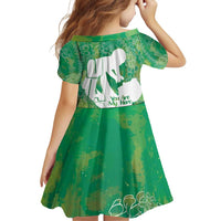 Green Polynesia Father's Day Family Matching Puletasi and Hawaiian Shirt Dad You Are My Hero LT14 - Polynesian Pride