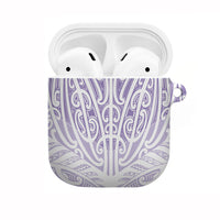 Purple New Zealand Puhoro Maori Tattoo AirPods Case