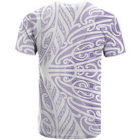 Purple New Zealand Puhoro Maori Tattoo T Shirt
