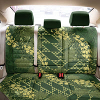 Green Aloha Hawaii Back Car Seat Cover Hawaiian Kakau Ohia Lehua Lei LT14 - Polynesian Pride