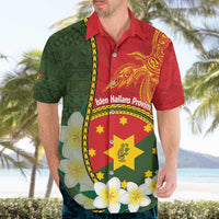 Personalised PNG Isten Hailans Provins Hawaiian Shirt Papua New Guinea Plumeria Melanesian Pattern LT14 - Polynesian Pride