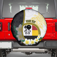 Personalised PNG Madang Provins Spare Tire Cover Papua New Guinea Plumeria Melanesian Pattern LT14 - Polynesian Pride