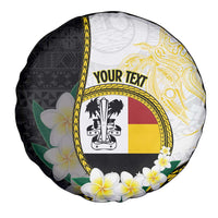 Personalised PNG Madang Provins Spare Tire Cover Papua New Guinea Plumeria Melanesian Pattern LT14 - Polynesian Pride
