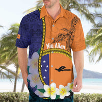 Personalised PNG Niu Ailan Hawaiian Shirt Papua New Guinea Plumeria Melanesian Pattern LT14 - Polynesian Pride
