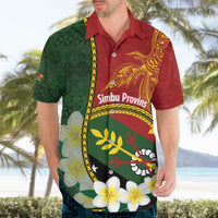 Personalised PNG Simbu Provins Hawaiian Shirt Papua New Guinea Plumeria Melanesian Pattern LT14 - Polynesian Pride
