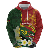 Personalised PNG Simbu Provins Hoodie Papua New Guinea Plumeria Melanesian Pattern LT14 - Polynesian Pride