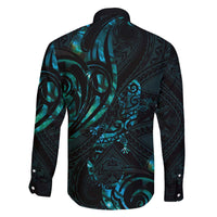 New Zealand Skink Family Matching Puletasi and Hawaiian Shirt Aotearoa Maori Mix Paua Shell LT14 - Polynesian Pride