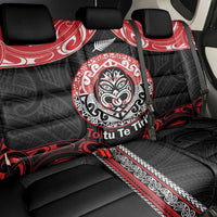 Aotearoa Toitu Te Tiriti Back Car Seat Cover Haka Tiki Honour The Treaty LT14 - Polynesian Pride