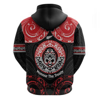 Aotearoa Toitu Te Tiriti Hoodie Haka Tiki Honour The Treaty LT14 - Polynesian Pride