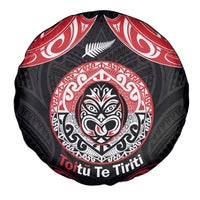 Aotearoa Toitu Te Tiriti Spare Tire Cover Haka Tiki Honour The Treaty LT14 - Polynesian Pride