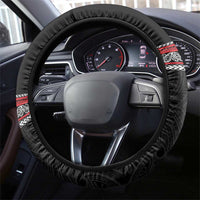 Aotearoa Toitu Te Tiriti Steering Wheel Cover Haka Tiki Honour The Treaty LT14 - Polynesian Pride