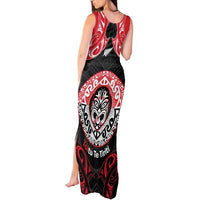 Aotearoa Toitu Te Tiriti Tank Maxi Dress Haka Tiki Honour The Treaty LT14 - Polynesian Pride