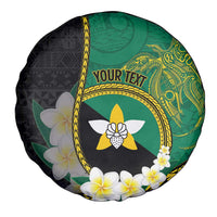 Personalised PNG Enga Provins Spare Tire Cover Papua New Guinea Plumeria Melanesian Pattern LT14 - Polynesian Pride