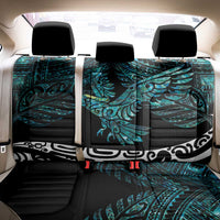 New Zealand Sulphur-crested Cockatoo Back Car Seat Cover Aotearoa Maori Mix Paua Shell LT14 - Polynesian Pride