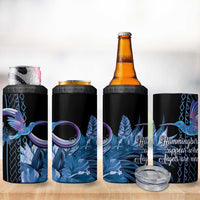 Polynesian Memorial 4 in 1 Can Cooler Tumbler Hummingbirds Appear When Angels Are Near LT14 - Polynesian Pride