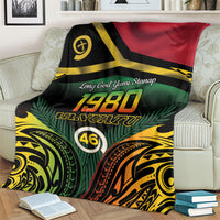 Vanuatu 1980 Blanket Hapi 46 Yia Indipendens Anivesari LT14 - Polynesian Pride