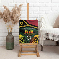 Vanuatu 1980 Canvas Wall Art Hapi 46 Yia Indipendens Anivesari LT14 - Polynesian Pride
