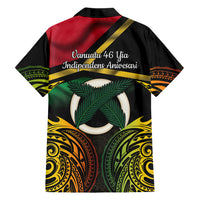 Vanuatu 1980 Family Matching Mermaid Dress and Hawaiian Shirt Hapi 45 Yia Indipendens Anivesari LT14 - Polynesian Pride