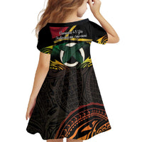 Vanuatu 1980 Family Matching Tank Maxi Dress and Hawaiian Shirt Hapi 45 Yia Indipendens Anivesari LT14 - Polynesian Pride