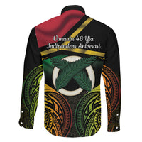 Vanuatu 1980 Family Matching Tank Maxi Dress and Hawaiian Shirt Hapi 45 Yia Indipendens Anivesari LT14 - Polynesian Pride