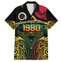 Vanuatu 1980 Hawaiian Shirt Hapi 45 Yia Indipendens Anivesari