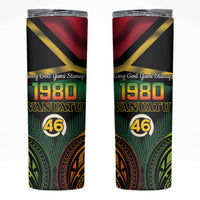 Vanuatu 1980 Skinny Tumbler Hapi 45 Yia Indipendens Anivesari