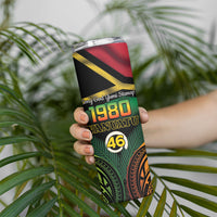 Vanuatu 1980 Skinny Tumbler Hapi 45 Yia Indipendens Anivesari