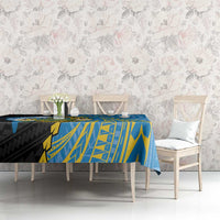 Tuvalu Independence Day Tablecloth Manuia te tutokotasi o Tuvaluan Dolphin Tattoo