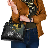New Zealand and South Africa Rugby Shoulder Handbag Maori Kiwi With Springboks LT15 - Polynesian Pride