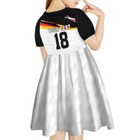 Custom Germany Football Kid Short Sleeve Dress Come On DFB-Team