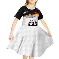 Custom Germany Football Kid Short Sleeve Dress Come On DFB-Team