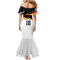 Custom Germany Football Mermaid Dress Come On DFB-Team