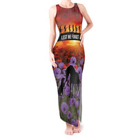 Personalised ANZAC Day Tank Maxi Dress Remembering the Animals of War