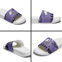 ANZAC Day Slide Sandals Lest We Forget the Animals Too