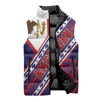American Samoa Flag Day Sleeveless Puffer Jacket Polynesian Tribal Tattoo Eagle Art LT19 - Polynesian Pride