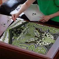 Aotearoa Iwi Whakatohea Puzzle Maori Kowhaiwhai Pattern