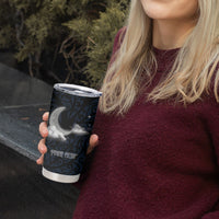 New Zealand Kakapo Matariki Personalised Tumbler Cup Pohutukawa Flower Galaxy Maori Pattern LT22 - Polynesian Pride