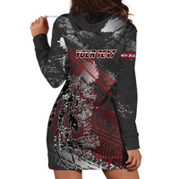 Personalised Cycling New Zealand Hoodie Dress Aotearoa Pride Sportswear LT22 - Polynesian Pride