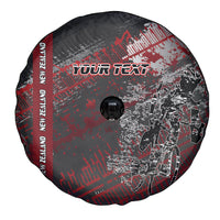 Personalised Cycling New Zealand Spare Tire Cover Aotearoa Pride Sportswear LT22 - Polynesian Pride