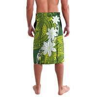 Cook Islands Maori Language Week Lavalava Tiare Maori Kuki Airani Green Pattern LT22 - Polynesian Pride