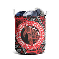 Tonga Language Week Laundry Basket Heilala Turtle Malo E Lelei LT22 - Polynesian Pride