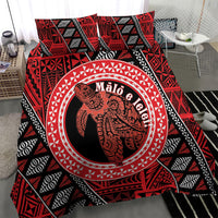 Tonga Language Week Bedding Set Heilala Turtle Malo E Lelei LT22 - Polynesian Pride