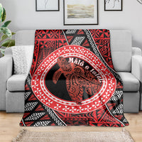 Tonga Language Week Blanket Heilala Turtle Malo E Lelei LT22 - Polynesian Pride