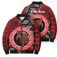 Personalised Tonga Language Week Bomber Puffer Jacket Heilala Turtle Malo E Lelei LT22 - Polynesian Pride