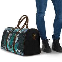 New Zealand Kotiate Weapon Travel Bag Aotearoa Mango Paua Shell Maori Pattern LT22 - Polynesian Pride