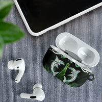 New Zealand Mere Pounamu Weapon AirPods Case Aotearoa Mango Paua Shell Maori Pattern LT22 - Polynesian Pride
